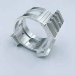 Precision machined aluminum ring bracket