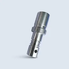 CNC turned stainless steel shaft